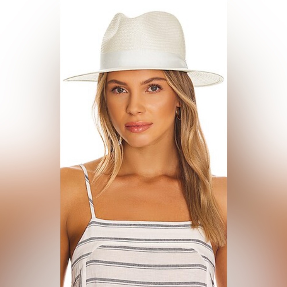 Rag & Bone Ivory Panama Hat, Medium, Women’s